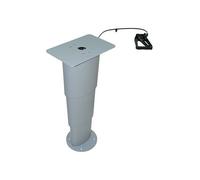 Pied table télescopique aluminium PRIMERO COMFORT HPK Haut maxi: 660 mm