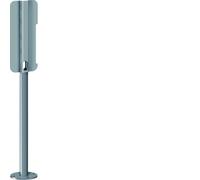 Pied tubulaire pour 2 bornes de recharge référence XEV1K, XEV1R - HAGER XEVA135