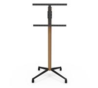 Pied TV Mobile ou Fixe Erard KANA 1600XXL pour écrans de 40" à 80" Bois et Noir