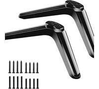 Pied TV Universel Compatible avec TCL Roku TV da 20-65 Pouces Con viti piedistallo ABS Pied de Tele gambe Convient aux téléviseurs Dont l'espacement des Trous de Montage est de 17 à 20 mm