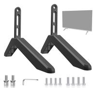 Pied TV Universel, Pied de Tele pour Téléviseurs de 32 à 65 Pouces, Support TV Compatible avec Samsung, LG, TCL, etc