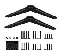 Pied TV Universel pour TCL, Pied pour Television de 28-65 Pouces avec Patins Antidérapants et Jeu de Vis M4 M5, Support Television sur Pied Universel, TV Stand Compatible avec Les TCL Roku TV