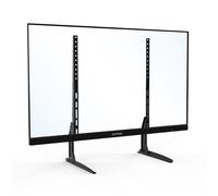 Pied TV Universel pour Téléviseurs 22"80", Hauteur Ajustable, Supporte Jusqu'...