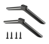Pied TV Universel pour Téléviseurs de 32 à 50 Pouces Remplacement Support TV Piédestal avec Jeu Vis Et Patins Antidérapants Pied pour Samsung LG TCL