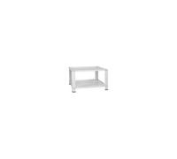 Piédestal à lessive avec étagère de rangement, laveuse et sécheuse 28"Lx28" Lx16" H