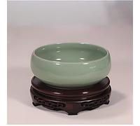 Piédestal de bonsaï en Bois Conteneurs Bonsai Base, Socle en bois oriental de collection antique artisanal, Présentoir pratique pour théière en palissandre Vase Bonsai pour la décoration de bureau à