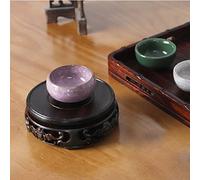 PiéDestal En Bois Base Bonsai Pour La Décoration De La Maison Et Du Bureau, Socle Rond En Bois Pratique Pour Théière, Vase, Pierre Impaire, Présentoir En Bois Pour Meubles Orientaux ( Color : Inner Di