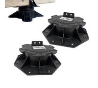 Piédestal - Pieds de terrasse robustes - Roulements sur échasses | Système de base pour palier de terrasse en bois WPC et aluminium