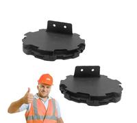 Piédestal pour dalles de bois - Roulements sur échasses de pieds de patio pour charges 2 pièces | Piédestaux avec roulements résistants à l'usure pour terrasses | Roulements à plaques