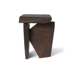 Piédestal Silva Bois de Manguier Teinté Foncé