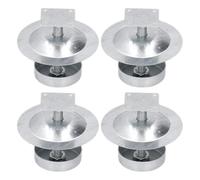 Pieds à l'épreuve des fourmis, pieds de ruche d'abeille - 4x abeilles en acier inoxydable à l'épreuve inoxydable pour le culteur | Fournitures agricoles et ranch pour le laboratoire de culture de