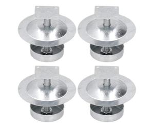 Pieds à l'épreuve des fourmis, pieds de ruche d'abeille - 4x abeilles en acier inoxydable à l'épreuve inoxydable pour le culteur | Fournitures agricoles et ranch pour le laboratoire de culture de