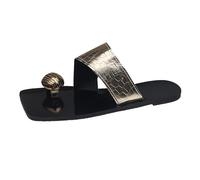 Pieds confortables Tongs plates pour augmenter la hauteur de l'entrejambe Pantoufles pour femmes Hallux Valgus Tongs confortables Séparateurs d'orteils tendance Chaussons de voyage légers