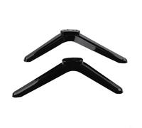 Pieds de base TV compatibles avec une large gamme de modèles de téléviseurs, fabriqués en ABS, supporte jusqu'à 45 kg, conçus pour garder les zones de divertissement bien rangées