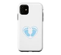 Pieds de bébé, ça va être Un garçon, C'est Un garçon, fête Coque pour iPhone 11
