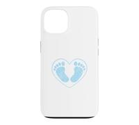 Pieds de bébé, ça va être Un garçon, C'est Un garçon, fête Coque pour iPhone 13