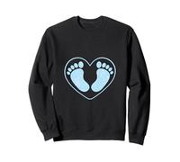 Pieds de bébé, ça va être Un garçon, C'est Un garçon, fête Sweatshirt