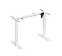 PIEDS DE BUREAUX - KIMEX - Pied de bureau motorisé assis-debout Hauteur 70-120 cm Blanc - 150-5004 -