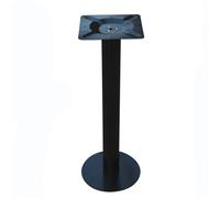 Pieds de canapé, Pieds Table en métal, Bureau, Salle à Manger, Bar, Base Style Industriel Moderne, Support Colonne Plan Travail for Meubles Cuisine, Domicile(Black,105cm(41.3in))