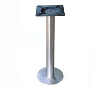 Pieds de canapé, Pieds Table en métal, Bureau, Salle à Manger, Bar, Base Style Industriel Moderne, Support Colonne Plan Travail for Meubles Cuisine, Domicile(Silver,115cm(45.3in))