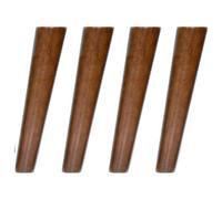 Pieds de canapé réglables, pieds de meubles en acier inoxydable, table de chevet/établi réglable en hauteur de 0 à 5 cm, coussinets de protection du sol (20 cm) - 50 cm option de couleur