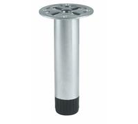 Pieds de meuble 323 en acier avec embase fixe-H150mm-4 pièces CAMAR