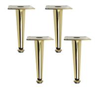 Pieds de Meuble en Fer, Lot de 4 Pattes Meuble Reglable Pied Table Coniques Pied Cuisine Fer | Galvanoplastie Pieds d'Armoire Hauteur: 10.5-72.5cm Jambes Canapé Jambes Table Pattes de Chaise 17.5cm/7"