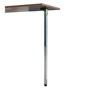 Pieds de meuble télescopiques réglables en acier inoxydable, 70 cm, pieds de table pliables pour salle à manger, bureau et bars, solutions de soutien durables à faire soi-même