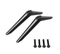 Pieds De Meuble TV 43 Pouces, Compatibles Avec Samsung 43 Pouces 4K Ultra HD Smart LED UN43NU6900F UN43NU6950FXZA Avec Vis, Noir, Accessoires TV