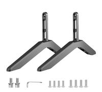 Pieds de meuble TV, rehausseur de hauteur réglable, télévision en alliage d'aluminium, support stable, pieds de base antidérapants pour téléviseurs de 32 à 65 pouces pour salon ou chambre à coucher