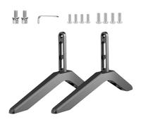 Pieds De Meuble TV - Support Stable Antidérapant | Support De Remplacement pour Pieds Ďe Base Rehaussants en D'aluminium, pour Unité TV, Salon Ou Chambre À Coucher, Hauteur Réglable Et Śupport