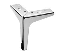 Pieds de meuble VICTOR Hauteur 150 mm Chrome poli Pied de meuble Pied d'armoire Pied de canapé de SOTECH