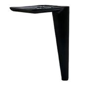 Pieds de Meubles cône Noir 13cm 15cm, Coussin en Caoutchouc, Pieds d'armoire, Pied de Chaise for Table, canapé-lit, matériel de Support antidérapant pour Cadre de Llit(15cm)