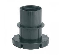 Pieds de meubles en ABS noir diamètre 28 mm x4 - type 455 - hauteur 60 mm CAMAR