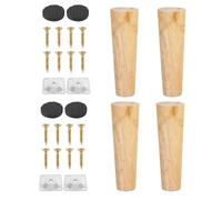 Pieds de Meubles inachevés, sûrs, Multi-usages, - Commode siècle en Bois de Rechange Confortable, canapé Rond, axe tourné, Pieds de, Fauteuil inclinable | Fauteuil, inclinable, élégant