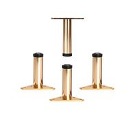 Pieds de meubles modernes avec vis, lot de 4 pieds de canapé en alliage d'aluminium, pieds de remplacement pour armoire de chambre, supportent jusqu'à 400 kg, disponibles en 3 couleurs, ne se décolor