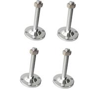pieds de meubles, pieds de nivelation, Lot de 4 pieds de meuble robustes et réglables, avec pieds spiralés M20 et M24, entièrement réglables, for pieds de canapé, armoires et établis.