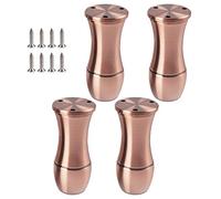 Pieds de meubles réglables, base en ABS durable, design de sécurité antidérapant, luxe haut de gamme pour tables basses, style moderne, alliage d'aluminium, 10 cm
