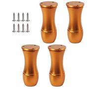 Pieds de meubles réglables, base en ABS durable, design de sécurité antidérapant, luxe haut de gamme pour tables basses, style moderne, alliage d'aluminium, 10 cm