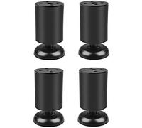 Pieds de meubles robustes en acier inoxydable, bricolage, pieds canapé réglables, Support ronds, Table remplacement, chaise, banc(8Cm)
