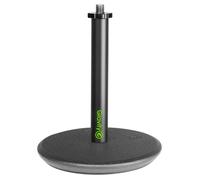 Pieds de micro de bureau - Gravity - MS T 01 B - Acier - Hauteur 130mm - Socle fonte 130mm