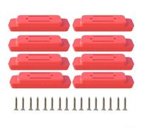 Pieds de montage conçus pour un système d'emballage avec matériau ABS et ajustement précis pour permettre le montage du porte-outils sur les unités mobiles (8 pièces)