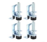 Pieds de nivellement antidérapants, vis de pied réglables pour les sols inégaux, patins antidérapants pour la stabilité et le sol sous les armoires (80 mm)