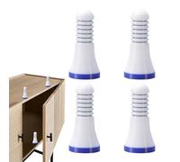 Pieds De Nivellement D'armoire - Kit De Matériel De Mesure Robuste De 4 Pièces, Niveleur D'armoire De Haute Précision, Pieds De Nivellement Filetés Réglables | Qualité Professionnelle Pour Les Chantie
