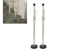 Pieds de nivellement d'échelle, 2 pièces 60 cm Stabilisateur de niveleur d'échelle d'extension Pieds de niveleurs d'échelle réglables universels Pieds de nivellement de sol d'échelle antidérapants p