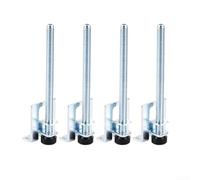 Pieds de nivellement réglables en acier au carbone pour armoires et armoires pour contrer les pentes et les déflexions subtiles du sol (150 mm)