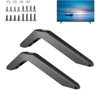 Pieds de Piédestal de Base TV Universels, Pied TV Universel, Support de Table Smart TV avec Vis, Support TV Universel