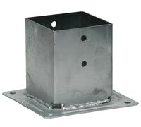 Pieds de poteau carré sur platine dimensions au choix