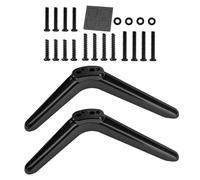 Pieds de rechange pour téléviseur - Lot de 2 Pieds Support TV - Antidérapants TV,Convient Pour Une Utilisation Polyvalente Dans Classe, Salon, Chambre À Coucher, Bureau, Appartement, Dortoir Et