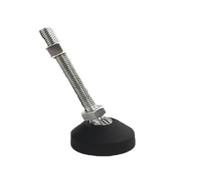 pieds de réglage fixes robustes Pieds de nivellement meubles réglables M8/M10, bouchon jambe à vis, Base pivotante, pieds tour articulés, coussin coulissant, chaise Table, 4 pièces(D40 x M8 x L60)
